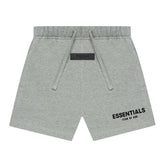 Essentials Fear of God KIDS Dark Oatmeal Shorts