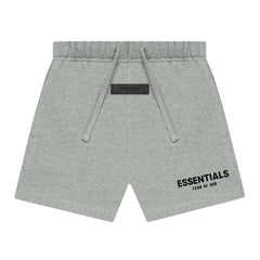 Essentials Fear of God KIDS Dark Oatmeal Shorts