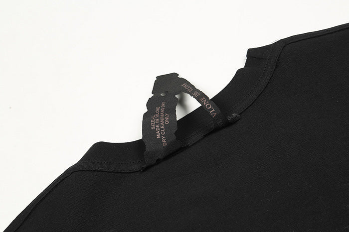 VLONE Yellow PoliceTape Letters T-shirts