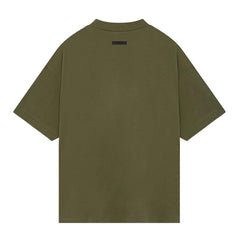 Essentials Fear of God Jersey Crewneck Tee Military