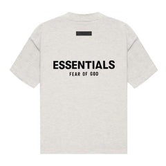 Essentials Fear of God KIDS Light Oatmeal Tee
