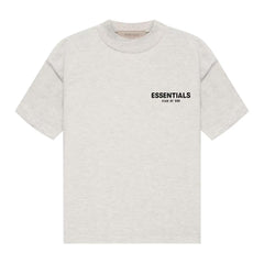 Essentials Fear of God KIDS Light Oatmeal Tee
