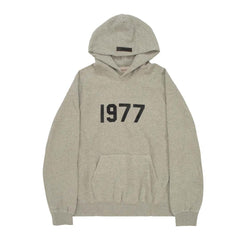 Fear of God Essentials 1977 Hoodie 'Dark Oatmeal'