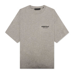 Fear of God Essentials Jersey Crewneck Tee Heather Grey