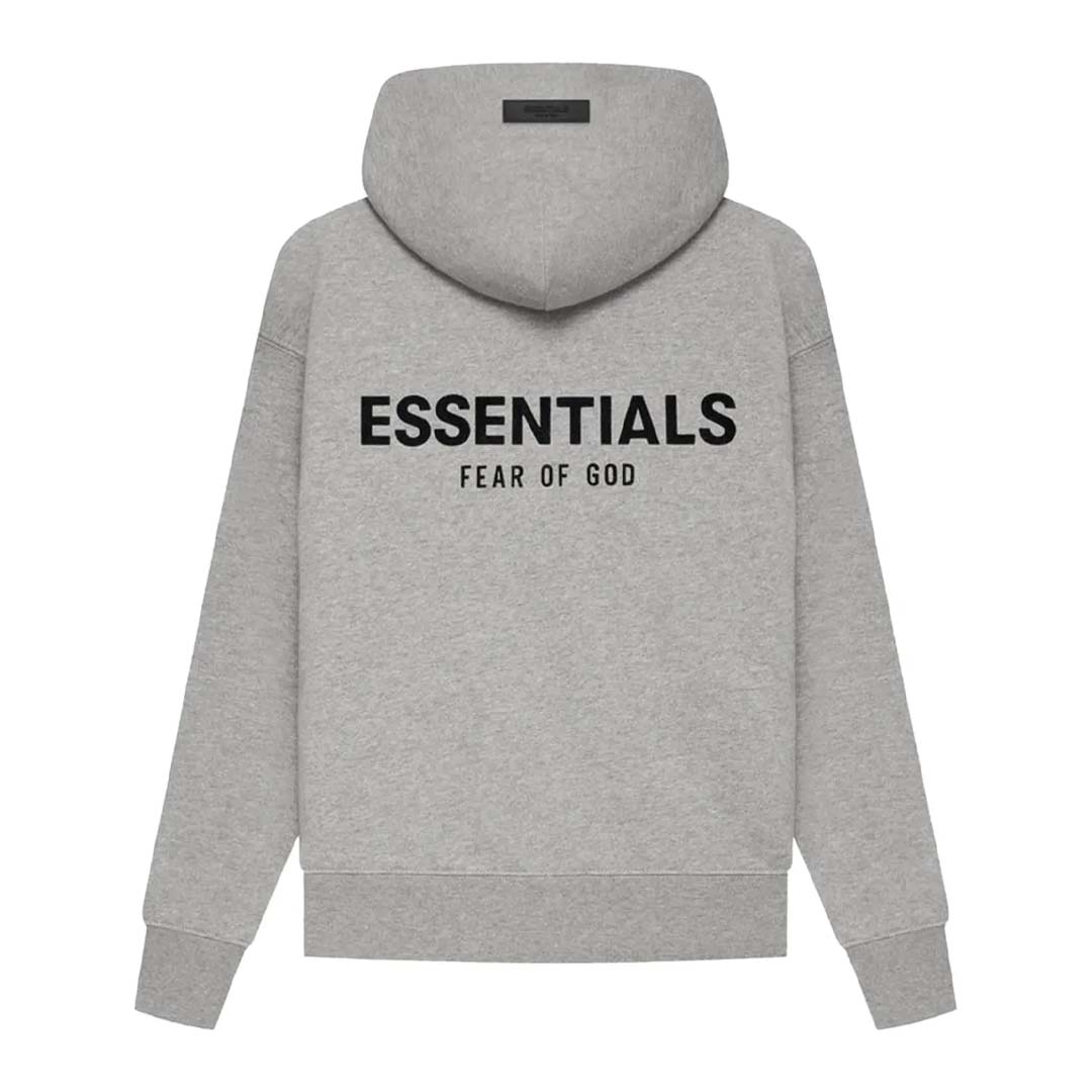Fear of God Essentials KIDS Dark Oatmeal Hoodies